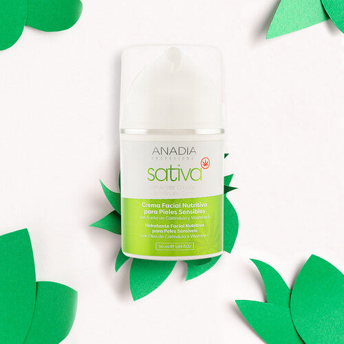 Anadia Sativa Crème Visage Nutritive Pour Peaux Sensibles