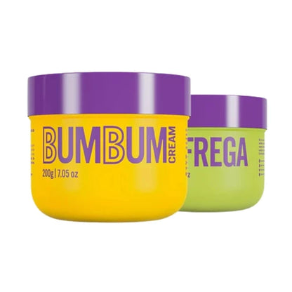 Kit Soin Raffermissant Beleza Brasileira : Gommage Exfoliant et Crème Bumbum