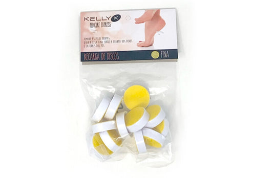 Recharge De Disque De Pédicure Kelly K Set - Fine
