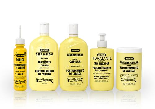 Kit Gota Dourada Fortifiant – Soin Complet Anti-Chute &amp; Renforcement