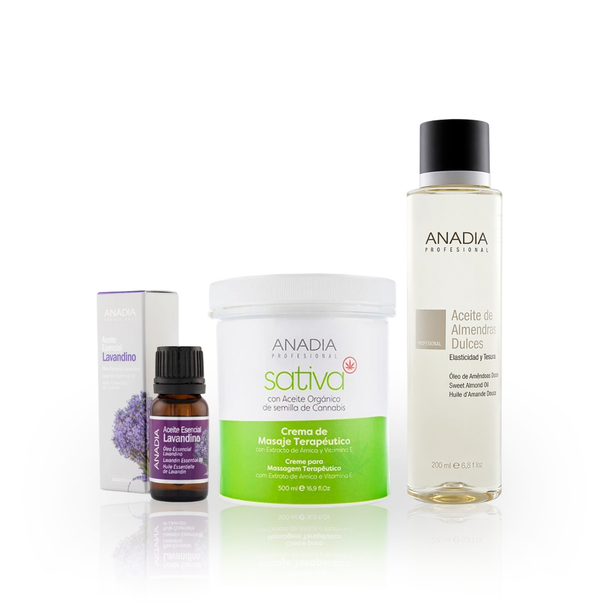 Coffret Massage Anadia Lavandin & Amande Douce – Rituel Bien-être à Domicile