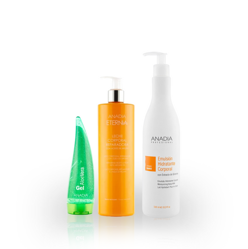Coffret Hydratation Corps Anadia – Aloe Vera, Argan & Glycérine